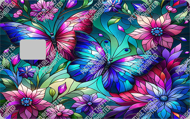 Bank  Card Sticker-BC-2127